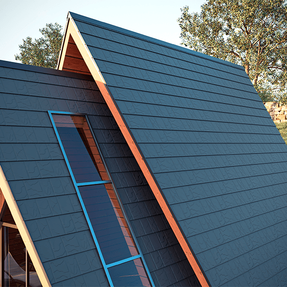 Telha Metálica Shingle Stone - 0,38 mm em Aço Galvalume